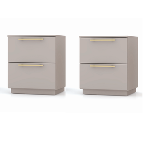 Jogo Mesa de cabeceira Dubai Fendi  Vila Rica