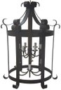 Ver imagem 1 de Lustre Artesanal Moderno estilo Oriental para decoração de Sala de Jantar