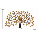 Ver imagem 2 de Árvore de Ferro Artesanal Vintage para Decoração de Ambientes Modernos - Amarelo