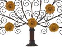 Ver imagem 5 de Lindo Painel Decorativo de Ferro para Sala de Estar e Jantar - Amarelo