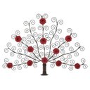 Ver imagem 1 de Lindo Painel Decorativo de Ferro para Sala de Estar e Jantar - Vermelho