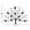 Ver imagem 2 de Lindo Painel Decorativo de Ferro para Sala de Estar e Jantar - Verniz