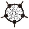 Pendente com Correntes em Metal para Iluminação de Área Gourmet Vintage - 4