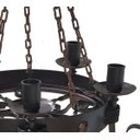 Ver mais imagens de Pendente com Correntes em Metal para Iluminação de Área Gourmet Vintage