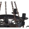 Pendente com Correntes em Metal para Iluminação de Área Gourmet Vintage - 8