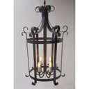 Ver imagem 4 de Luminária de Teto Rústica em Metal para Decoração Estilo Oriental