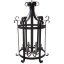 Ver imagem 1 de Luminária de Teto Rústica em Metal para Decoração Estilo Oriental