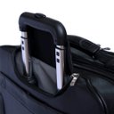Ver mais imagens de Mala Pasta de Bordo Executiva em PVC Para Notebook Com Rodas - Stod - Preto