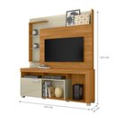 Ver imagem 3 de Home para TV Home Villa Mistral 1 Porta Cumaru Opala 50 Polegadas 160cm MDP Casah