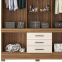 Ver imagem 6 de Guarda Roupa Casal 10 Portas 83530 Amendola Off White Demobile