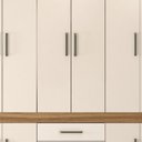 Ver imagem 7 de Guarda Roupa Casal 10 Portas 83530 Amendola Off White Demobile