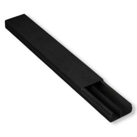 Canaleta Elétrica Pvc Adesiva com Divisória 2x1x200cm Ilumi