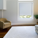 Ver imagem 5 de Persiana Rolo Screen 3% Branca 120 (l) X 220 (a) Cm Cortina Sacada Tela Solar Off-white 1,20 X 2,20