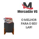 Ver imagem 6 de Puff Decorativo Principe Redondo Pes Madeira Tecido Veludo - Cinza