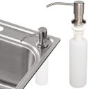 Ver imagem 3 de Kit Lixeira de Embutir 5 Litros Inox para Pia, Bancada ou Cuba Cozinha e Dosador de Sabão - Ecubas