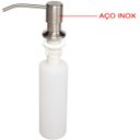 Ver imagem 4 de Kit Lixeira de Embutir 5 Litros Inox para Pia, Bancada ou Cuba Cozinha e Dosador de Sabão - Ecubas