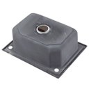 Ver imagem 3 de Cuba Gourmet Pia Inox 304 com Lixeira Embutir 5L Dosador de Sabão Cesto e Válvula Silver - Ecubas