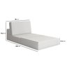 Sofá Cama à Vácuo 1 Lugar Linha Modular Flip Magic - 7