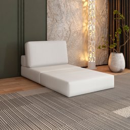 Sofá Cama à Vácuo 1 Lugar Linha Modular Flip Magic - 3