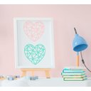 Ver imagem 4 de Quadro Infantil Quarto Bebê Menina Doces Sorvete Sweet Dream Kit 4 Peças