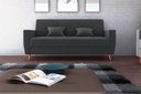 Ver imagem 1 de Sofá Cama Pamela Veludo Cinza E425 - Matrix