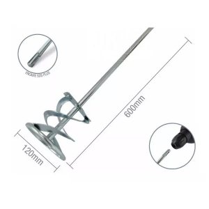 Misturador para Tintas e Gesso 120 X 600 Mm, Encaixe Sds Plus//mtx