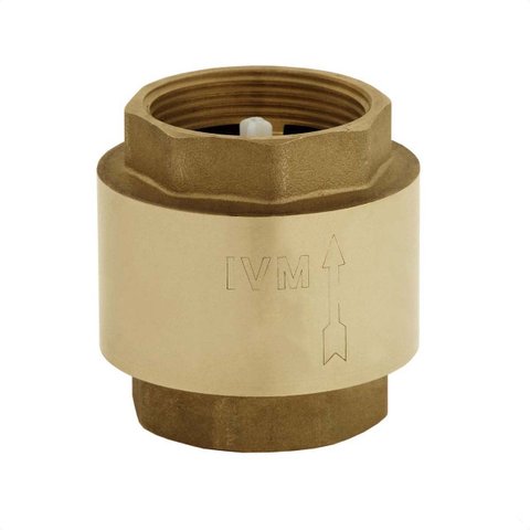 Válvula De Retenção Vertical/horizontal 3 Metal Ivm Italy