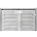 Ver imagem 3 de Porta Camarão Palheta Aluminio Branco Linha 25 - 210x70 Direita