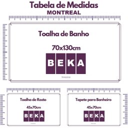 Jogo de Toalha Montreal 2 Banhão + 2 Rosto + 2 Tapete Piso Luxuoso 100% Algodão Rosê - 6