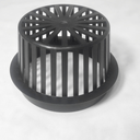 Ver imagem 3 de Abacaxi Hemisférico Ralo Anti Folhas 150mm Plástico Calha