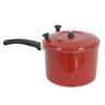 Panela Pipoca Pipoqueira Aluminio 4,5 Litros - Vermelha - Plug Lar - 2