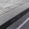 Colchão de Mola Queen Size 198 X 158 X 20 Cm Cinza Preto Elantra Jm Móveis - 2