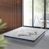 Colchão de Mola Queen Size 198 X 158 X 20 Cm Cinza Preto Elantra Jm Móveis - 1