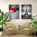Ver imagem 3 de Conjunto Quadros Decorativos Paris em Canvas Modernos