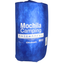Colchonete Ortobom Solteiro Menor Mochila Camping 55x175 Altura 4cm - 2