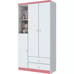 Quarto de Bebê com Guarda-Roupa 3 Portas Cômoda e Berço Faz de Conta Espresso Móveis - 7