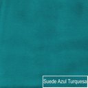 Ver imagem 6 de Poltrona Decorativa Sala de Estar Recepção Jasmine Suede Azul Turquesa