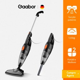 Aspirador de Pó Vertical 2 em 1 Portátil Gaabor 1.5L - 127v - 5