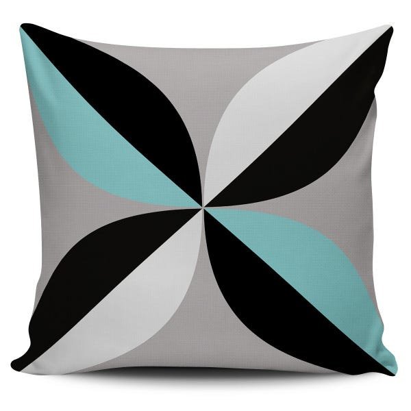 Kit 4 Capas Almofadas decorativas Abstrata Azul Purist Blue 45x45cm - 3