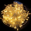 Ver imagem 2 de Pisca Led Branco Quente Sequencial 100 Lâmpadas 8 Funções Fio Transparente 8 Metros 127v