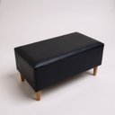 Ver imagem 2 de Puff Bela Manu Decor Missouri Couríssimo Preto