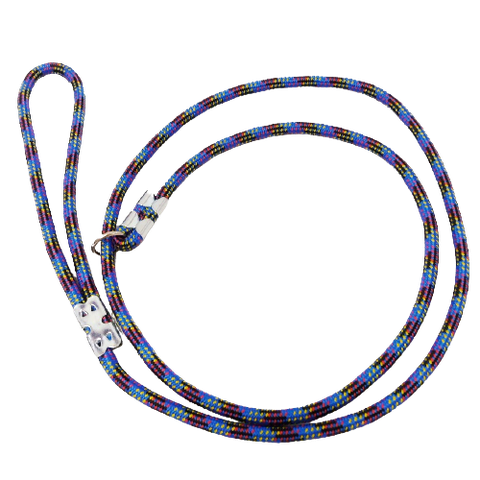 Guia para Cães em Corda Ajustável 10mm X 1m Azul/preto