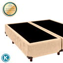Ver imagem 4 de Cama Box Casal Blindado Nature Perola 138x188