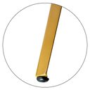 Ver imagem 4 de Mesa de Canto Alta Ornes - Dourado/vulcano