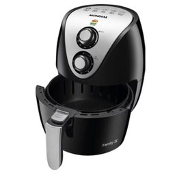 Fritadeira Mondial Family Iv 3,5l Af-30i Preta/prata - 127v - 2