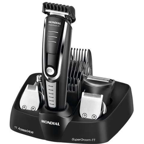 Aparador de Pelos Mondial Super Groom 11 Bg-05 Bivolt