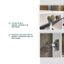 Ver imagem 7 de Armário Aéreo Milla Mdf 2 Portas de Branco 80 Cm Carraro