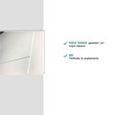 Ver imagem 6 de Armário Aéreo Milla Mdf 2 Portas de Branco 80 Cm Carraro