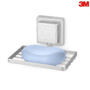 Saboneteira Adesivo Cromo Fosco Piatina Arthi 3 M 3346