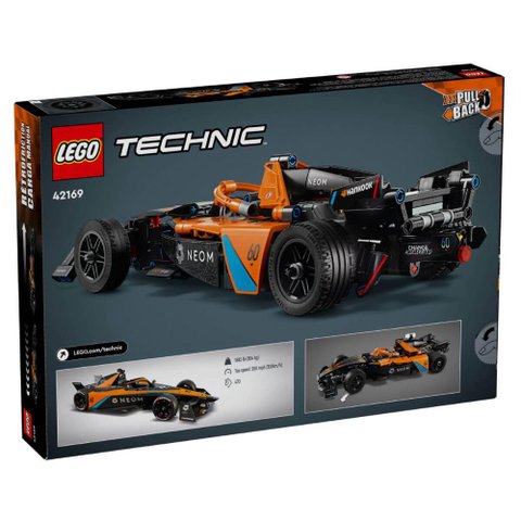 Lego Technic - Carro de Corrida Neom Mclaren Fórmula e - 42169